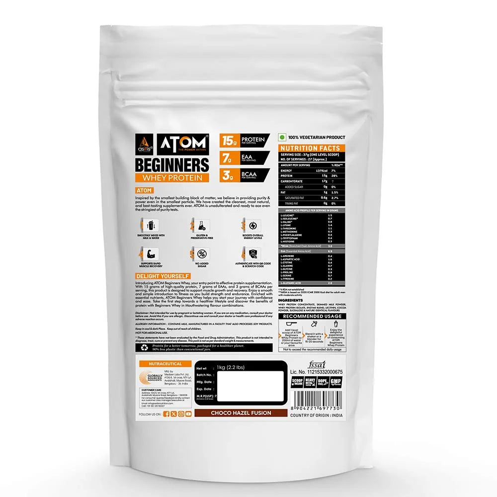 AS-IT-IS Nutrition ATOM Beginners Whey Protein