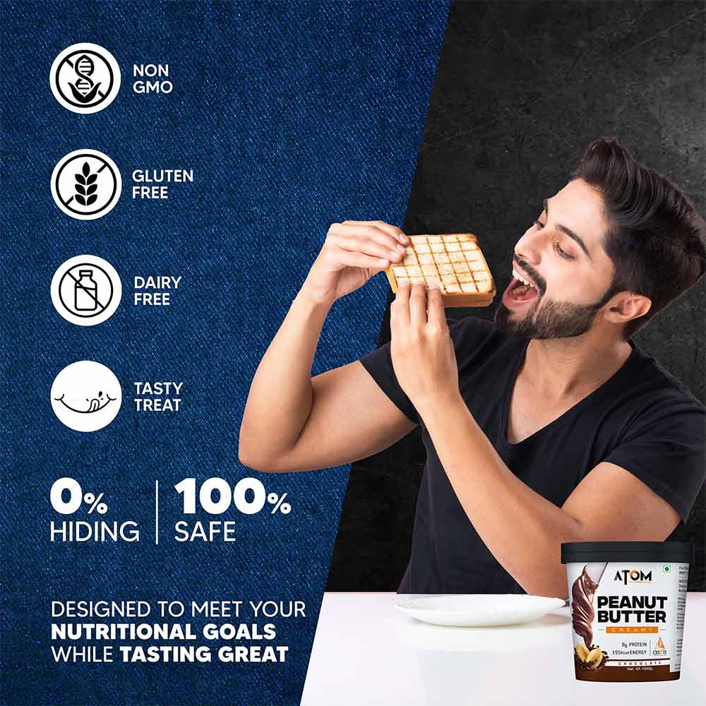 AS-IT-IS Nutrition ATOM Peanut Butter Crunchy
