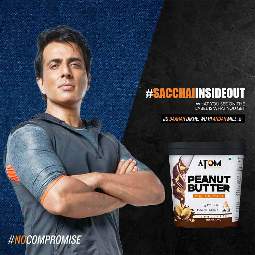 AS-IT-IS Nutrition ATOM Peanut Butter Crunchy