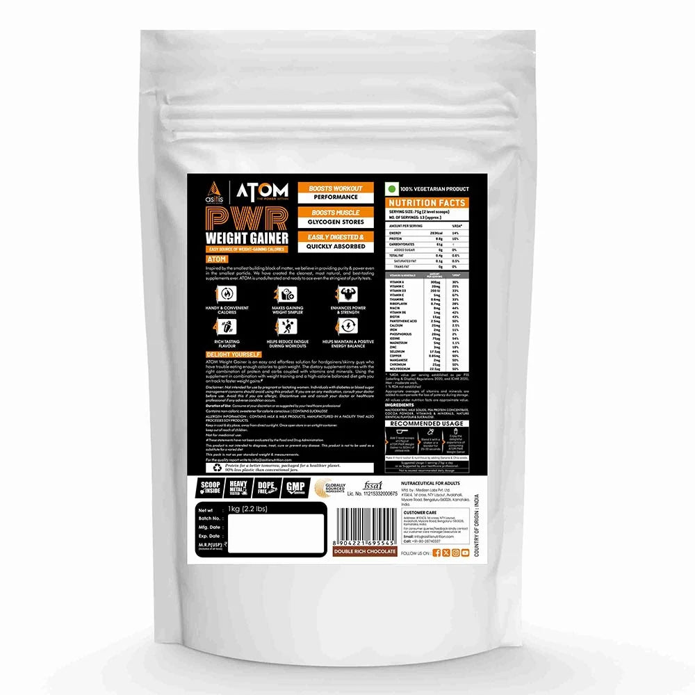 AS-IT-IS Nutrition ATOM Weight Gainer
