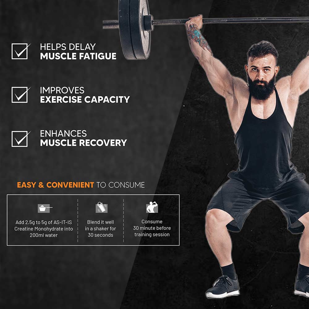 AS-IT-IS Nutrition Creatine Monohydrate