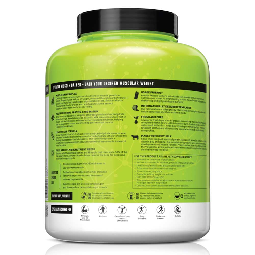 Avvatar Muscle Gainer