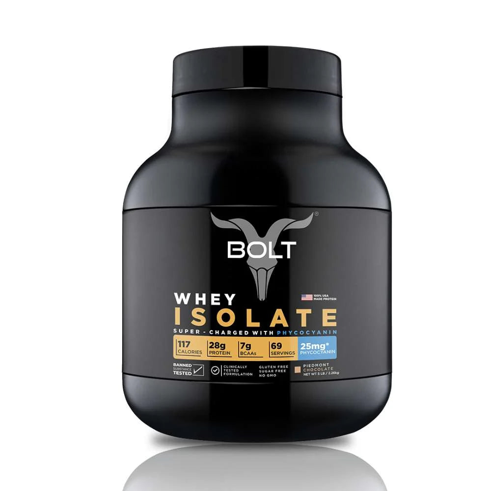 Bolt Whey Isolate Protein Powder