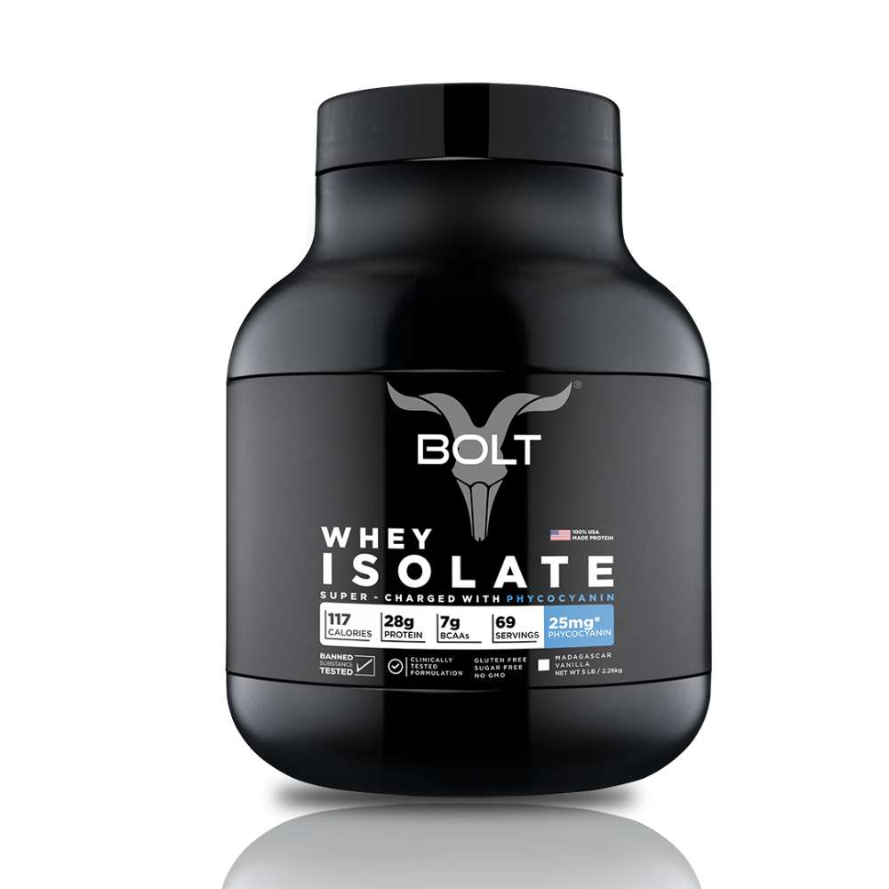 Bolt Whey Isolate Protein Powder
