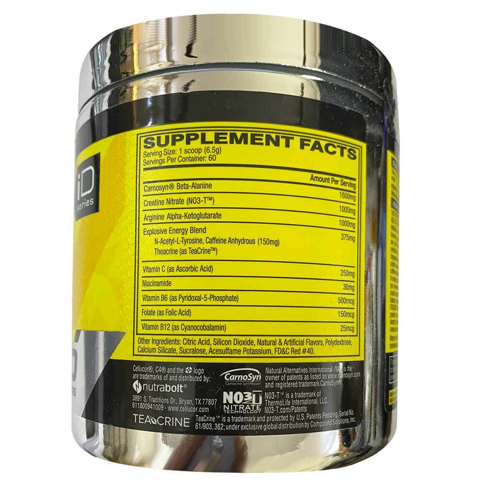Cellucor C4 Explosive Preworkout