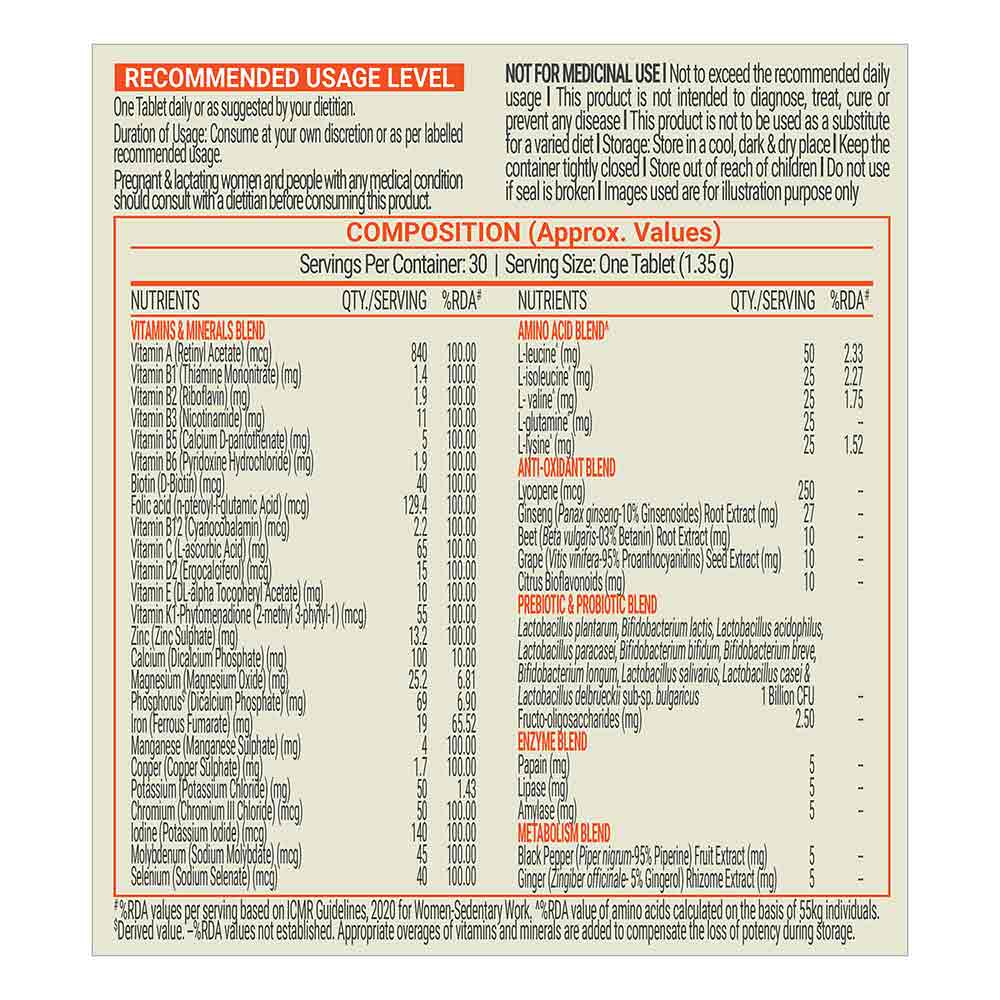 Fuel One Daily Multivitamin