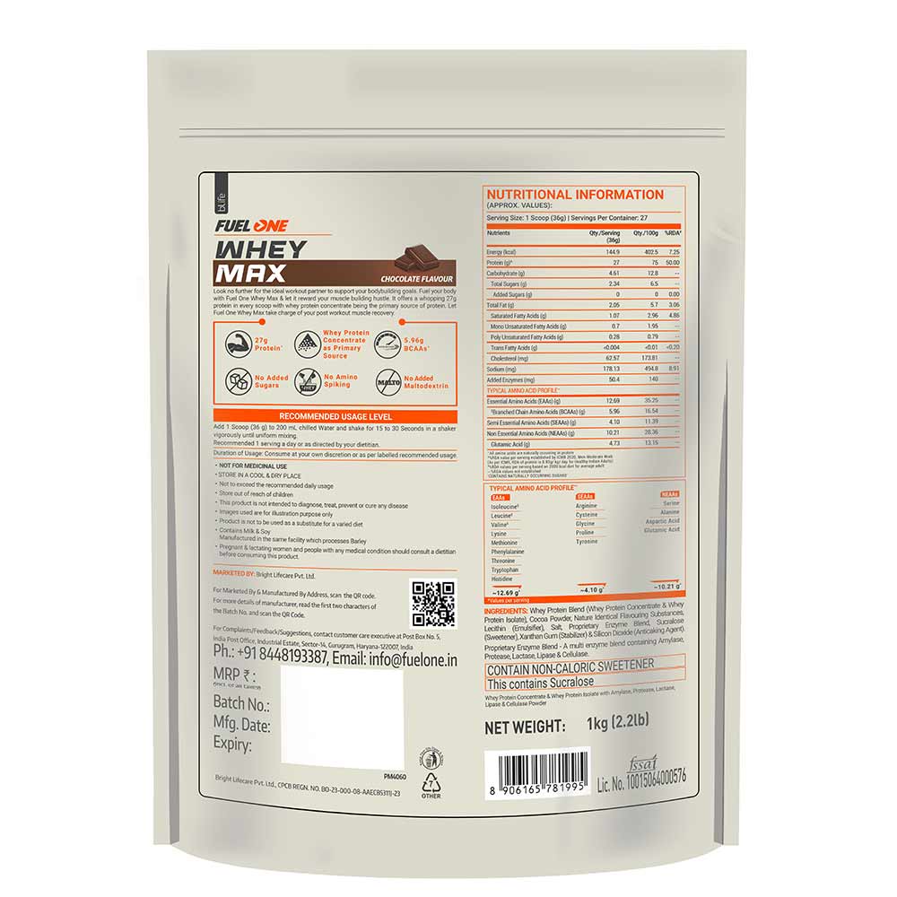 Fuel One Whey Max 100% Whey