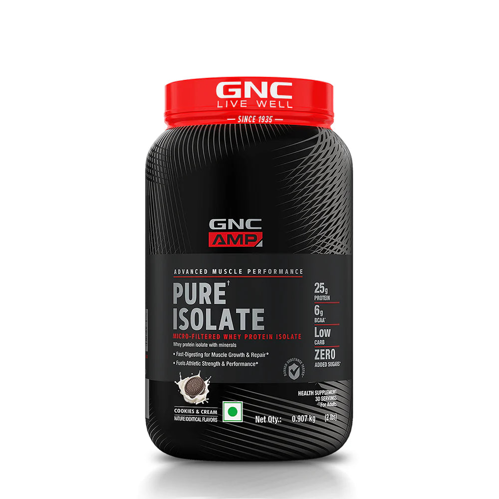 GNC AMP Pure Isolate Powder