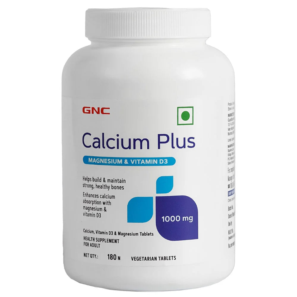 GNC Calcium Plus with Magnesium and Vitamin D3