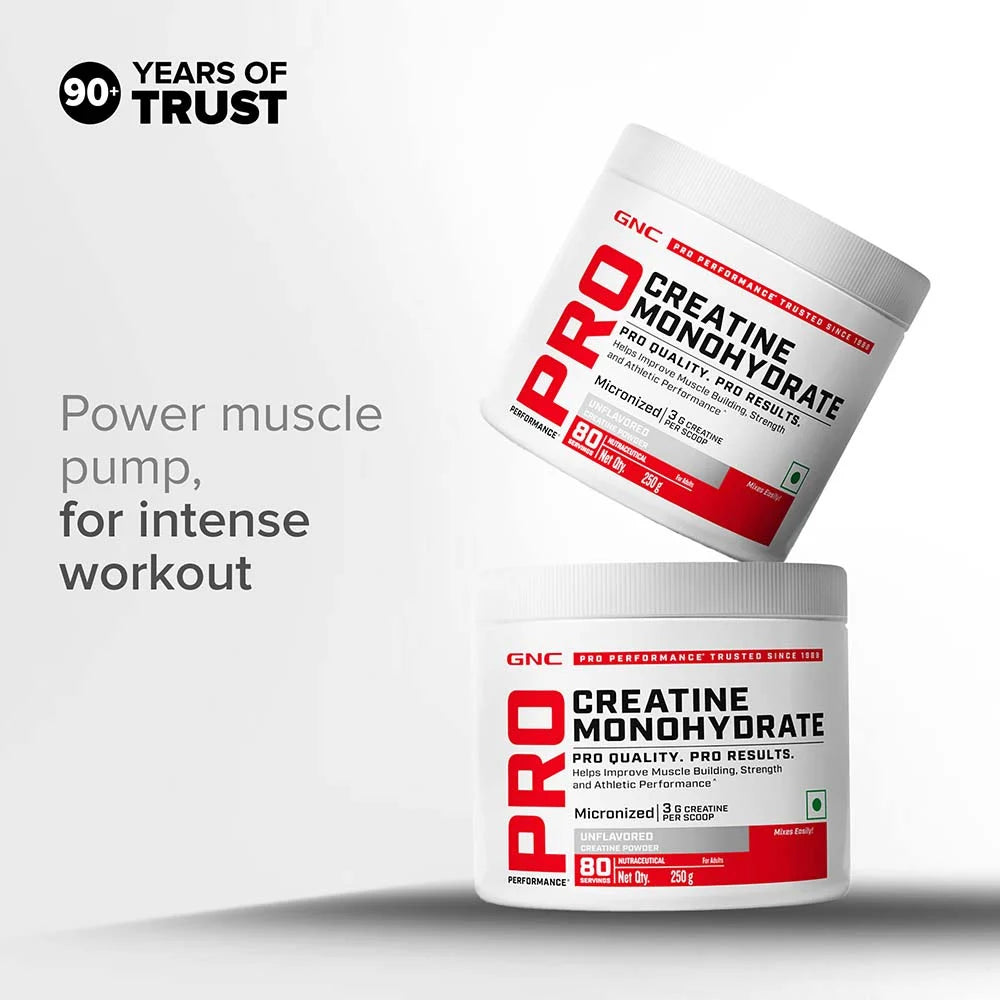 GNC Pro Performance Pure Micronized Creatine Monohydrate