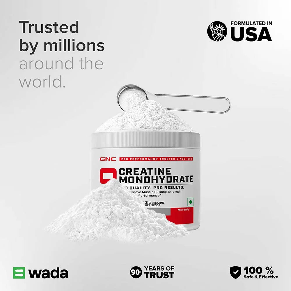 GNC Pro Performance Pure Micronized Creatine Monohydrate