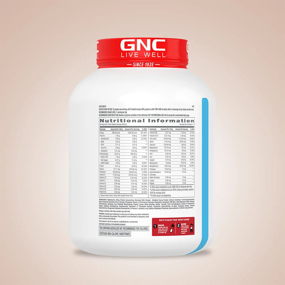 GNC Pro Performance Weight Gainer