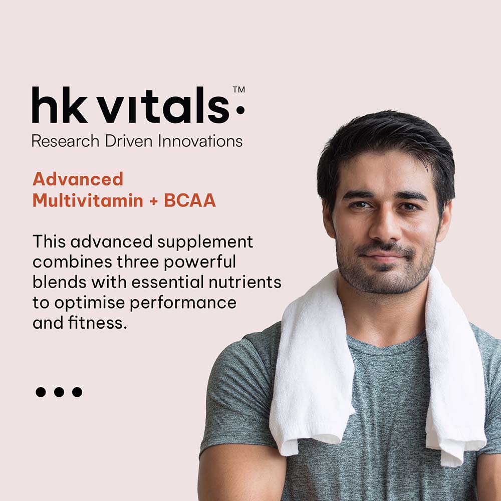 HealthKart HK Vitals Advanced Multivitamin with BCAA