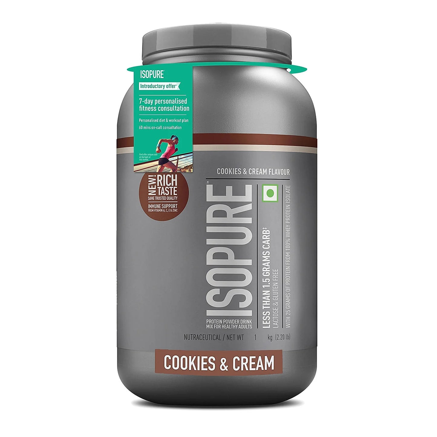 Isopure 100% Whey Protein Isolate