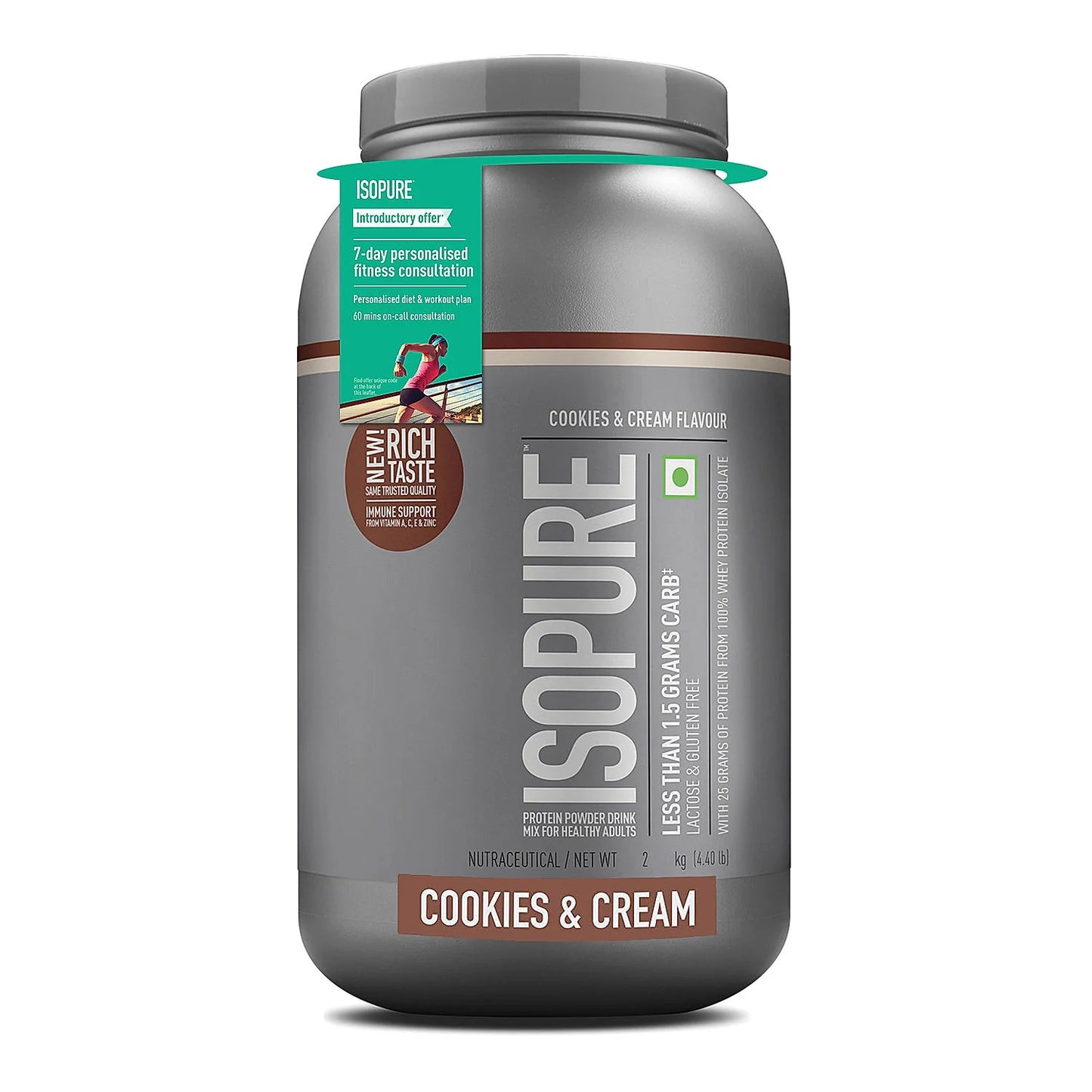 Isopure 100% Whey Protein Isolate
