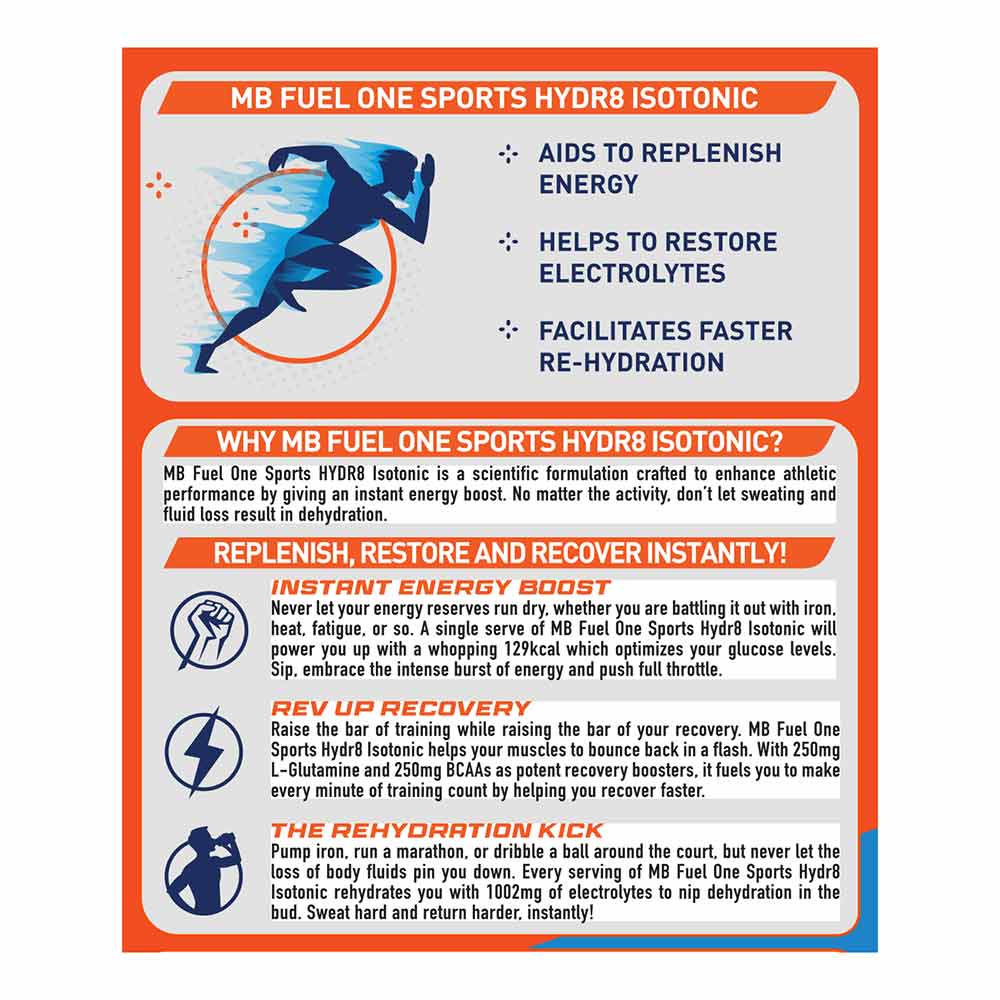 MB Fuel One Sports Hydr8 Isotonic