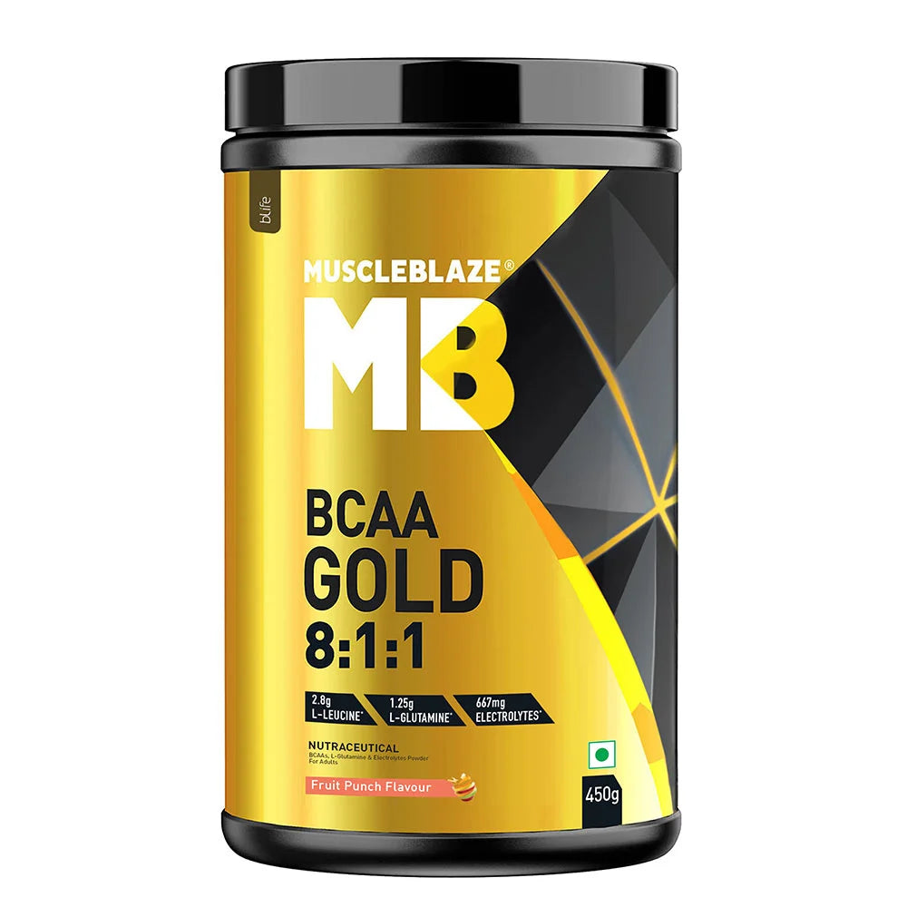 MuscleBlaze BCAA Gold 8:1:1