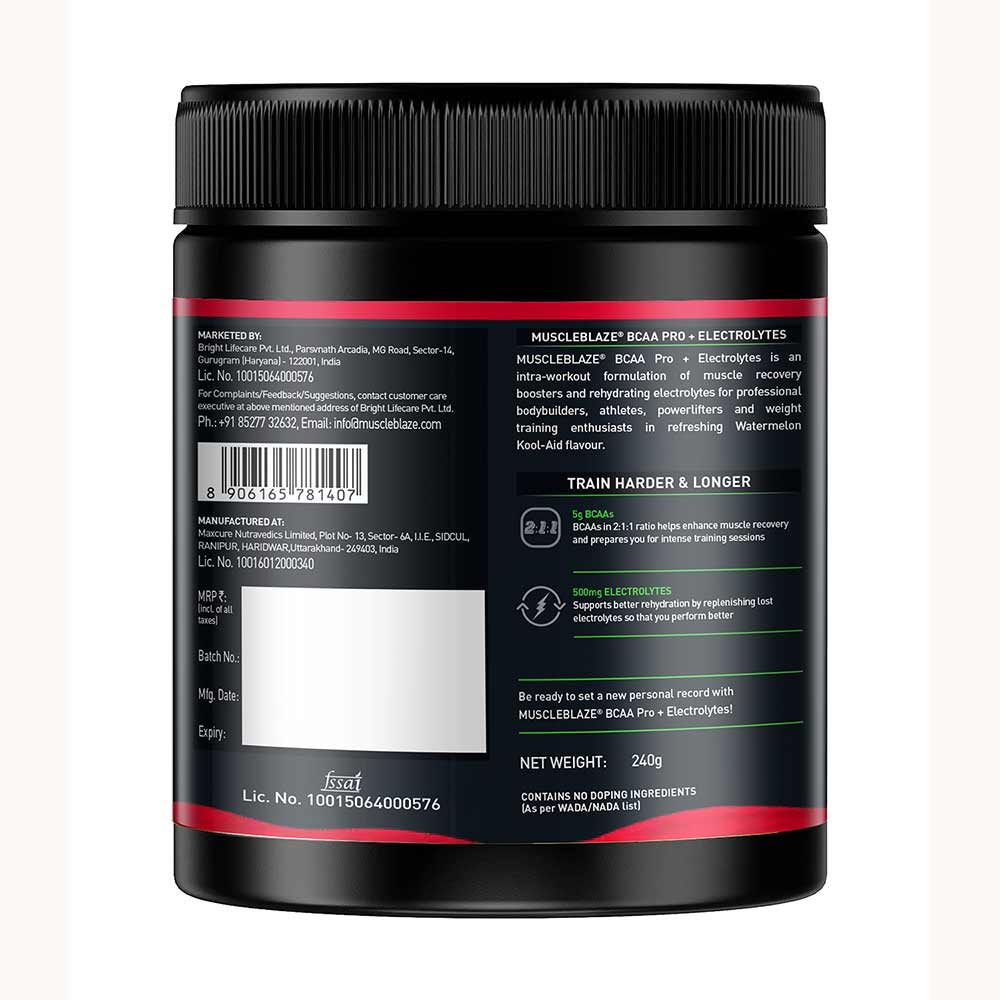 MuscleBlaze BCAA Pro