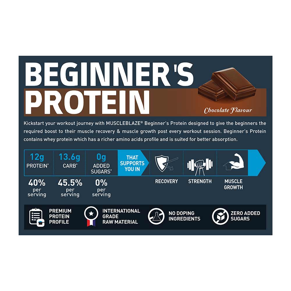 MuscleBlaze Beginner's Protein