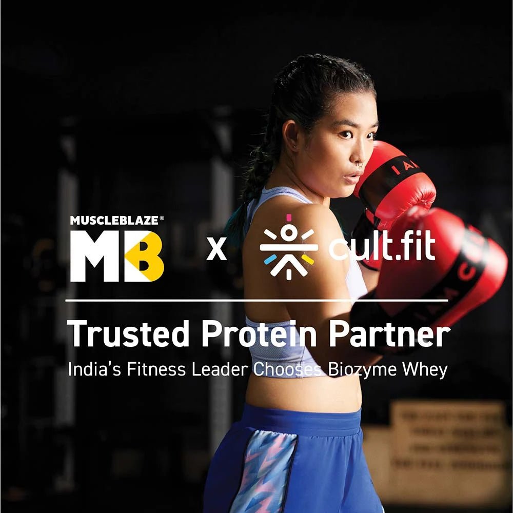 MuscleBlaze Biozyme Iso-Zero Low Carb Whey Protein
