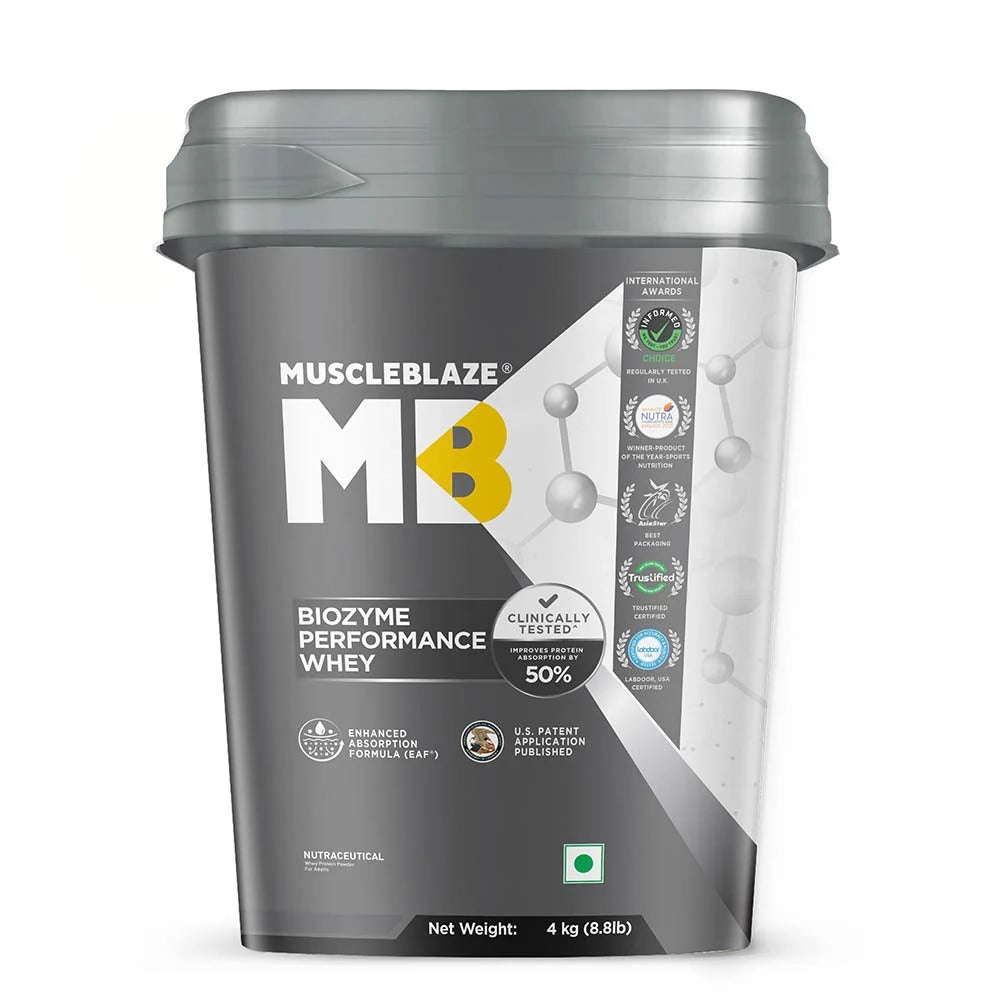 MuscleBlaze Biozyme Performance Whey