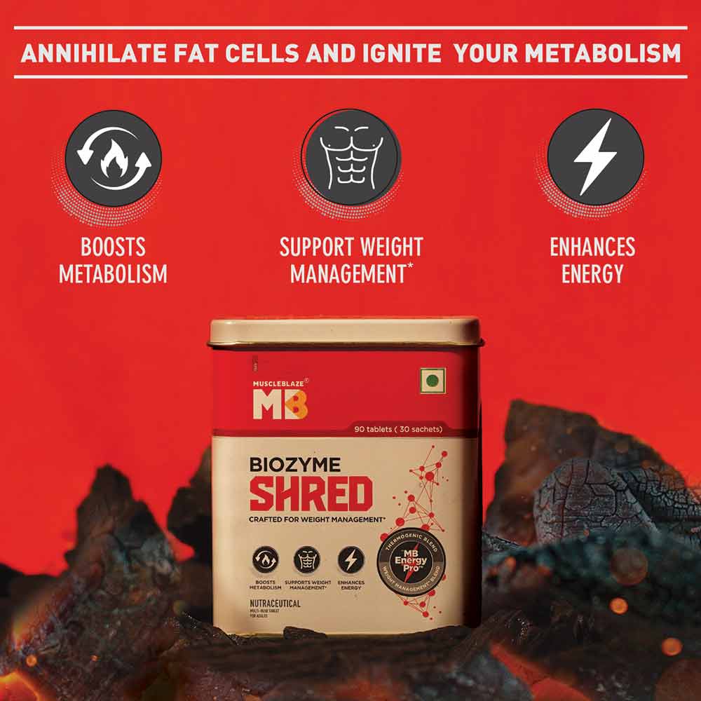 MuscleBlaze Biozyme Shred