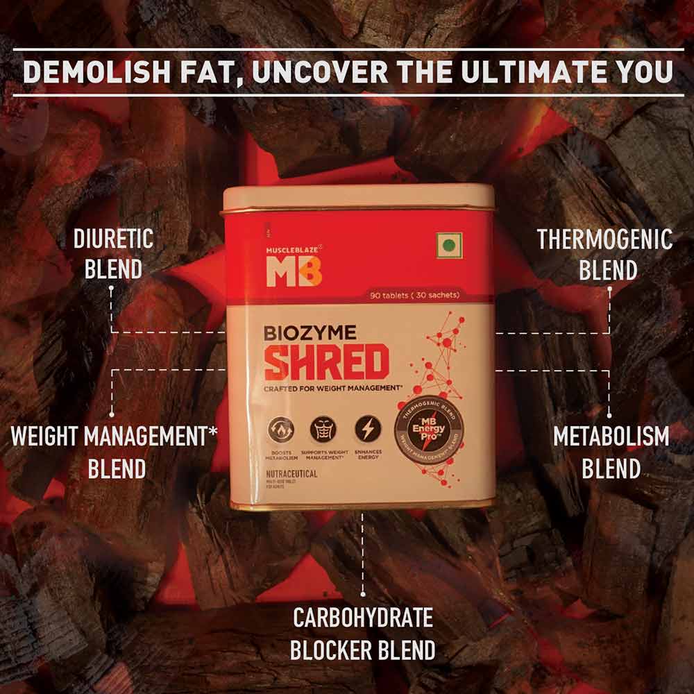 MuscleBlaze Biozyme Shred