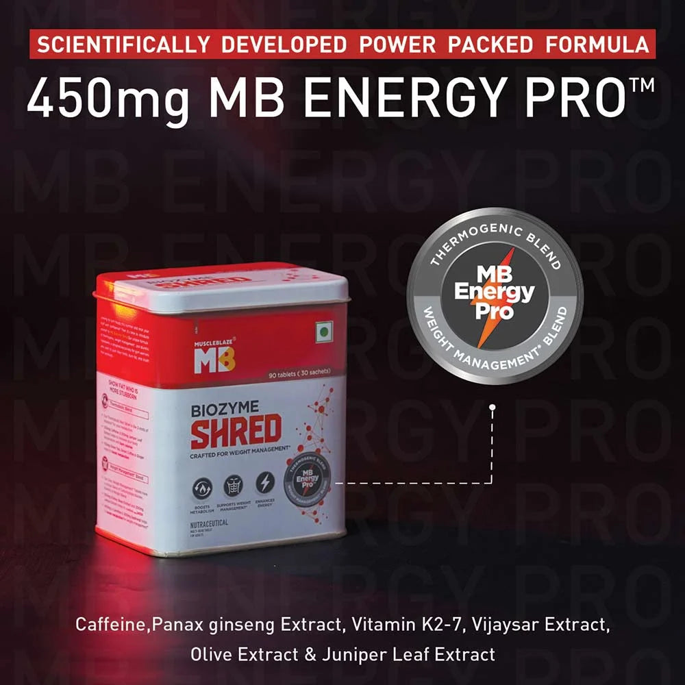 MuscleBlaze Biozyme Shred