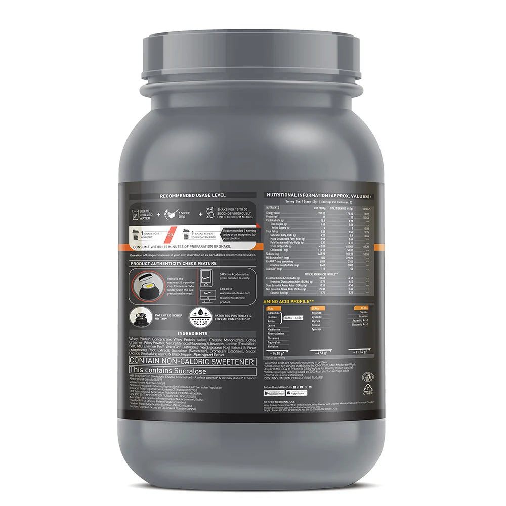 MuscleBlaze Biozyme Whey PR