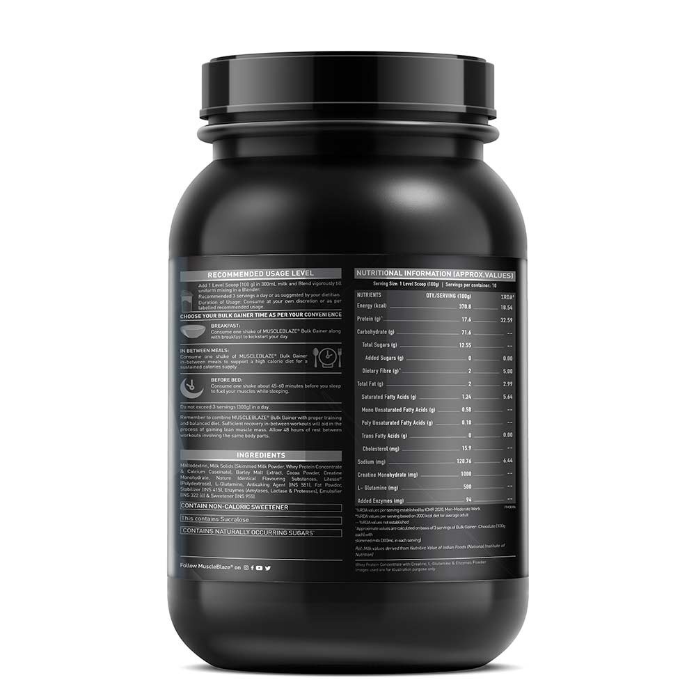 MuscleBlaze Bulk Gainer with Creatine