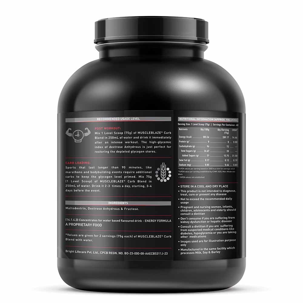 MuscleBlaze Carb Blend