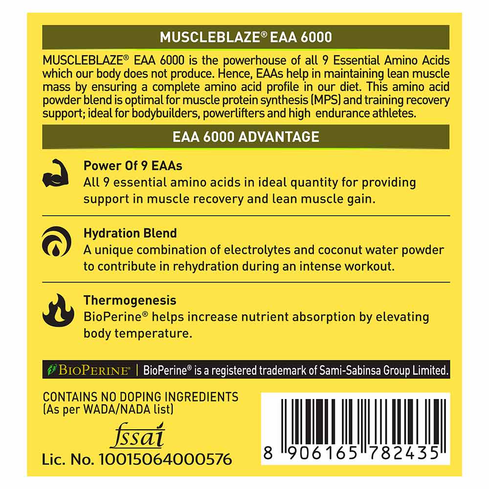 MuscleBlaze EAA 6000