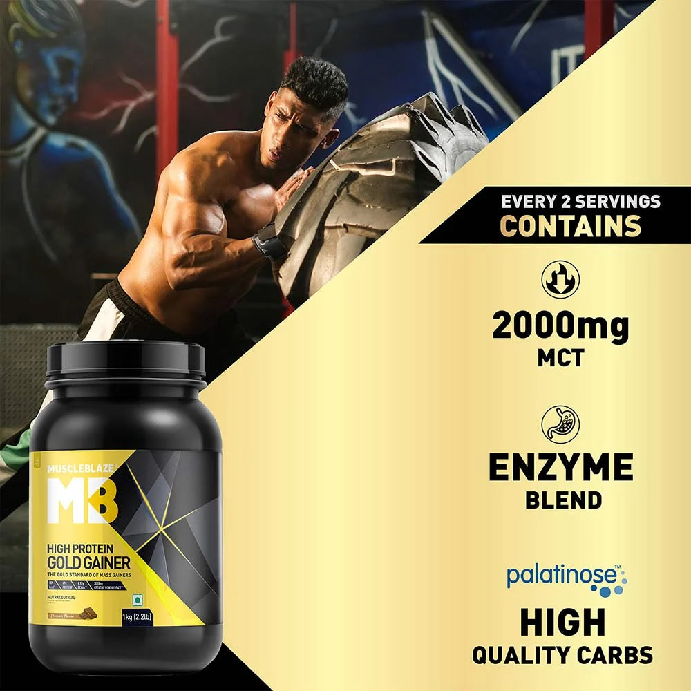 MuscleBlaze High Protein Gold Gainer