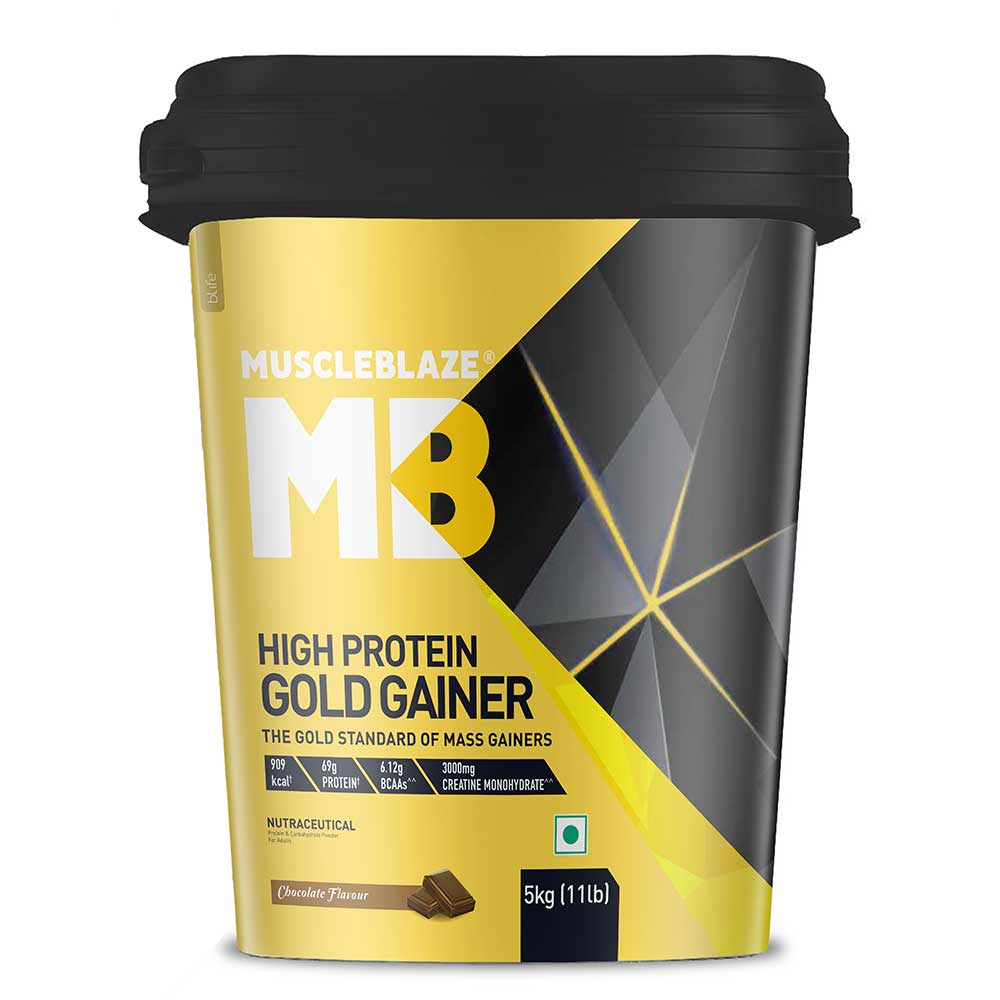 MuscleBlaze High Protein Gold Gainer