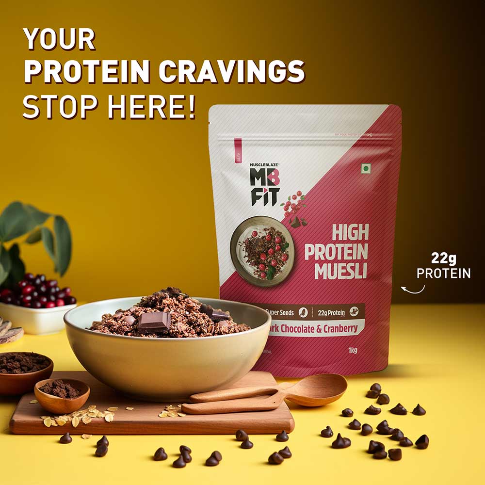 MuscleBlaze High Protein Muesli