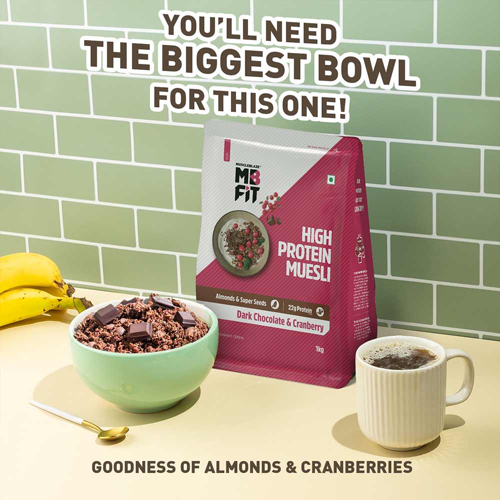 MuscleBlaze High Protein Muesli