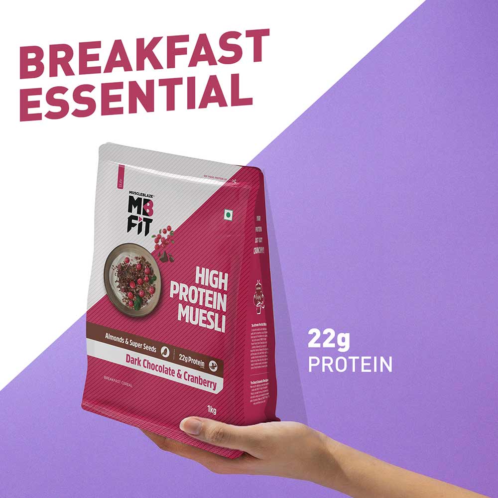 MuscleBlaze High Protein Muesli