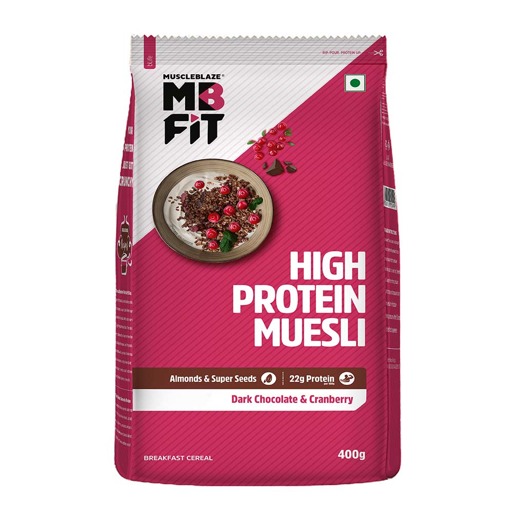 MuscleBlaze High Protein Muesli