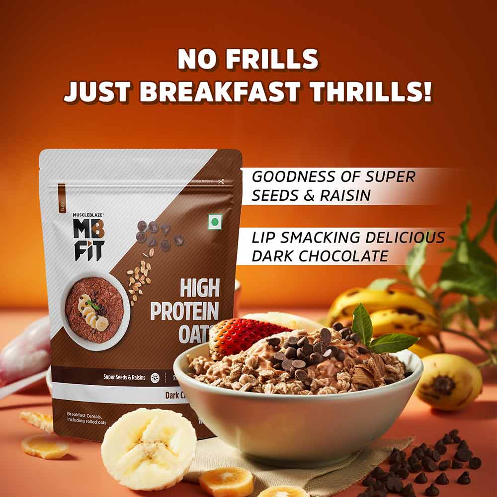 MuscleBlaze High Protein Oats