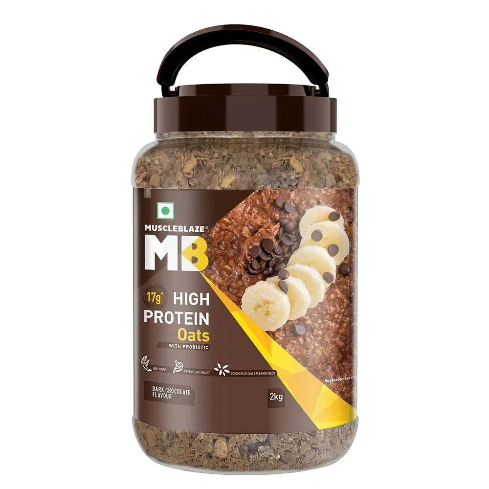 MuscleBlaze High Protein Oats OP