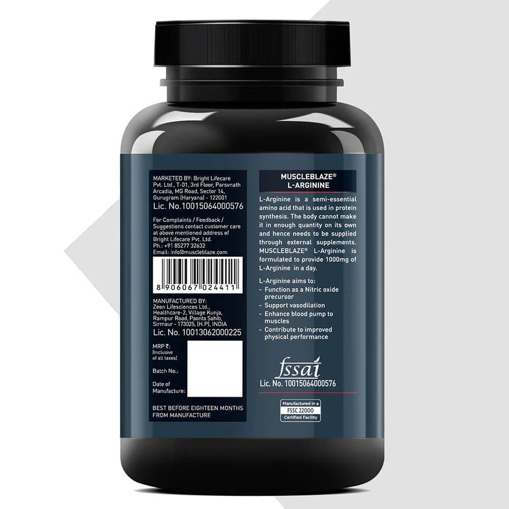MuscleBlaze L-Arginine