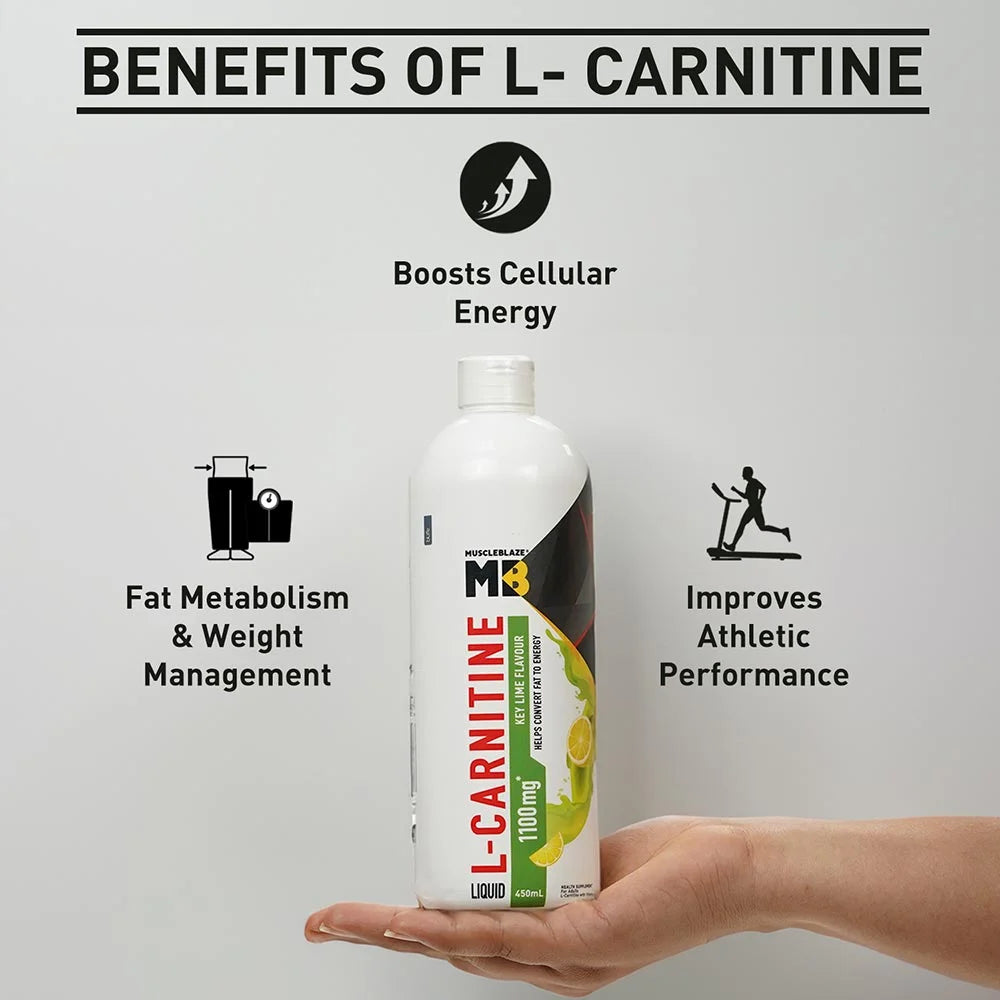 MuscleBlaze Liquid L-Carnitine 1100mg