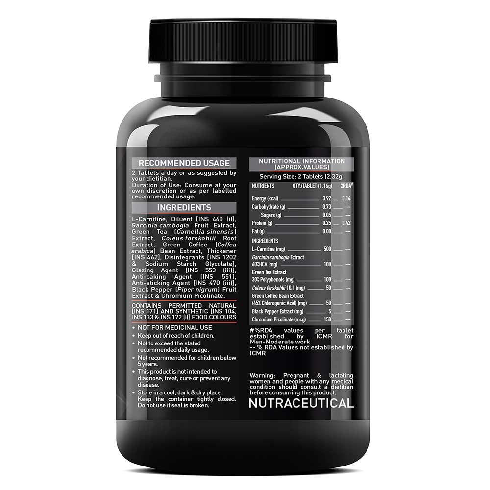 MuscleBlaze MB Fat Burner with Garcinia Cambogia