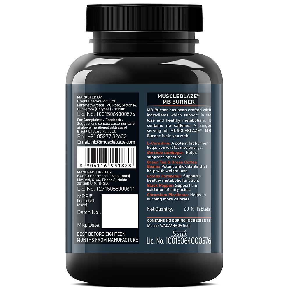 MuscleBlaze MB Fat Burner with Garcinia Cambogia