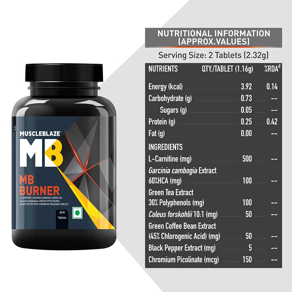MuscleBlaze MB Fat Burner with Garcinia Cambogia
