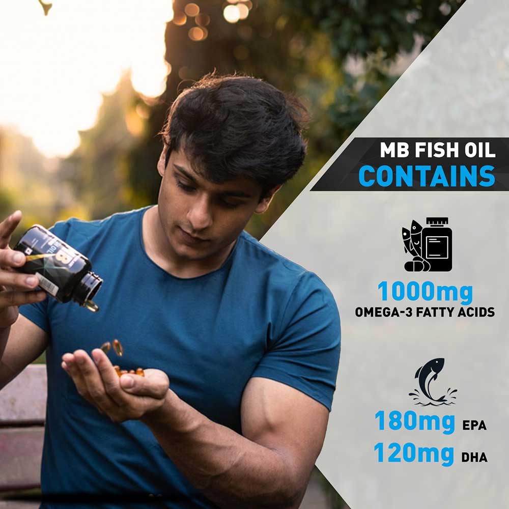 MuscleBlaze Omega 3 Fish Oil