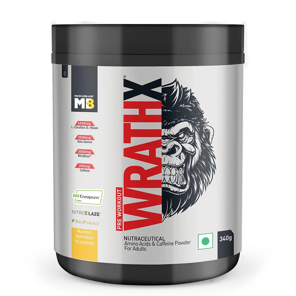 MuscleBlaze Pre Workout WrathX