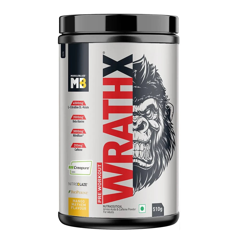 MuscleBlaze Pre Workout WrathX