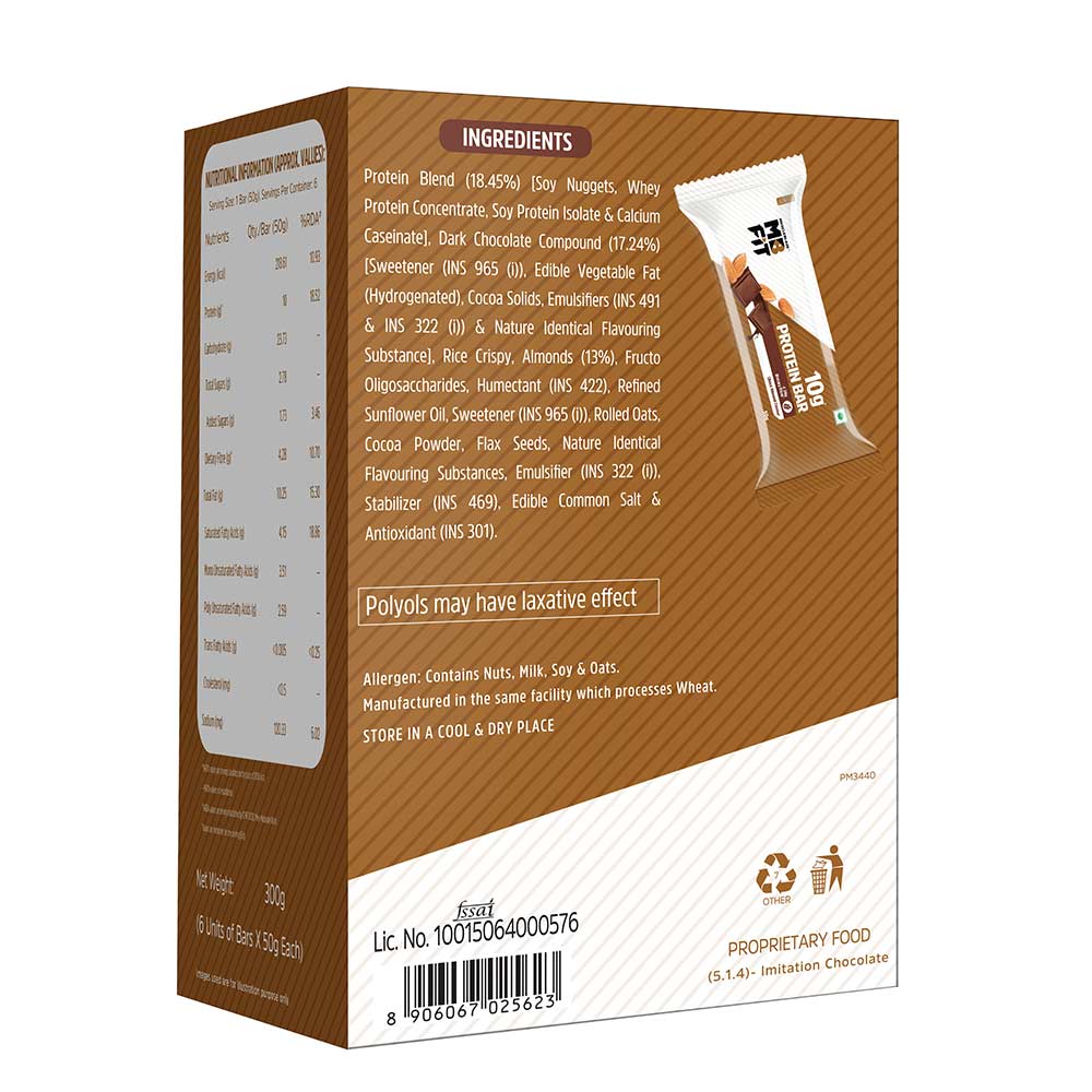 MuscleBlaze Protein Bar (10 gm Protein)
