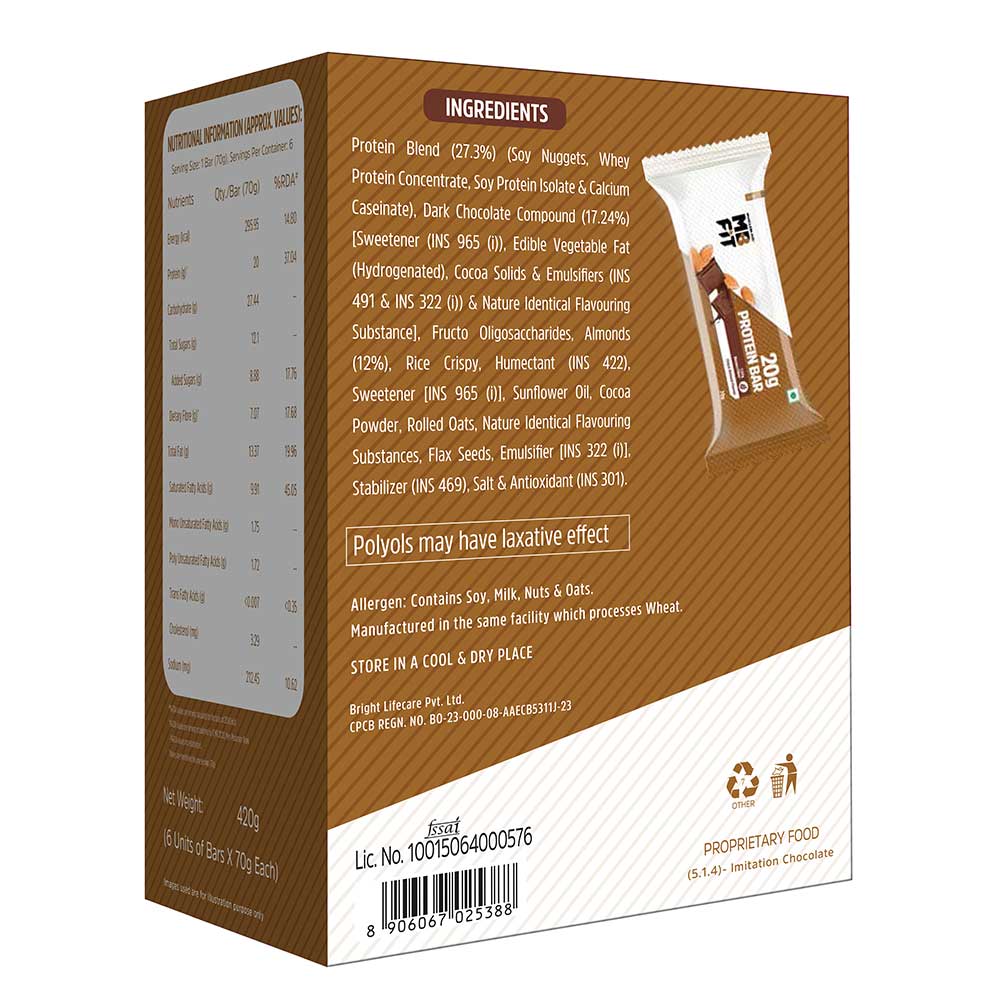 MuscleBlaze Protein Bar (20 gm Protein)
